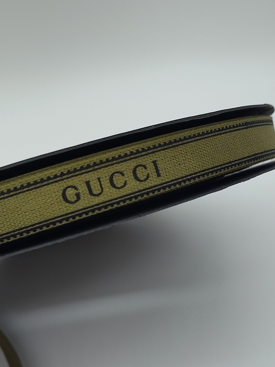 Gucci Other - GUCCI Logo Ribbon Olive Black 15 Yards Bulk Luxury Wrap Sewing